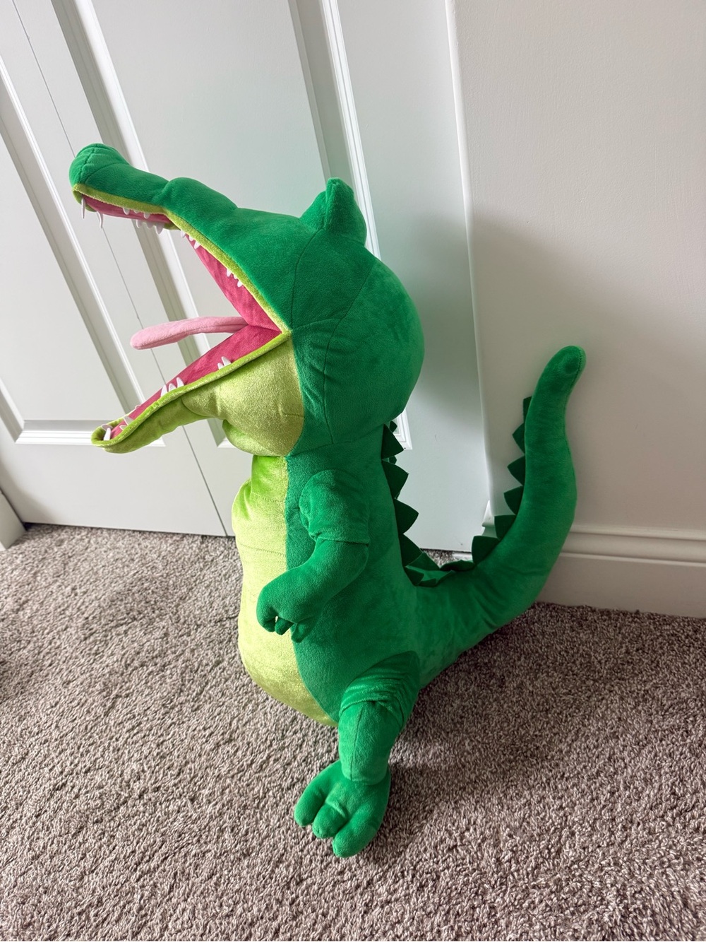 Disney Store Peter Pan Tick-Tock Crocodile Plush with Sound 20 Inch - Picture 3 of 4